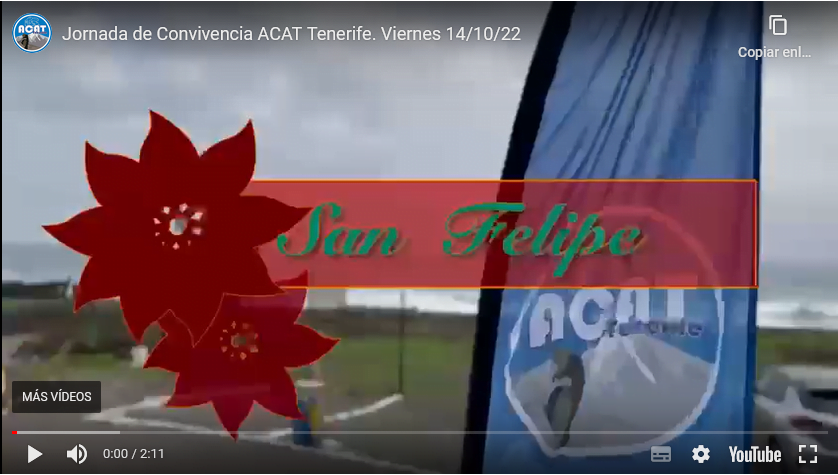 Jornada de Convivencia ACAT Tenerife  Viernes 14/10/2022