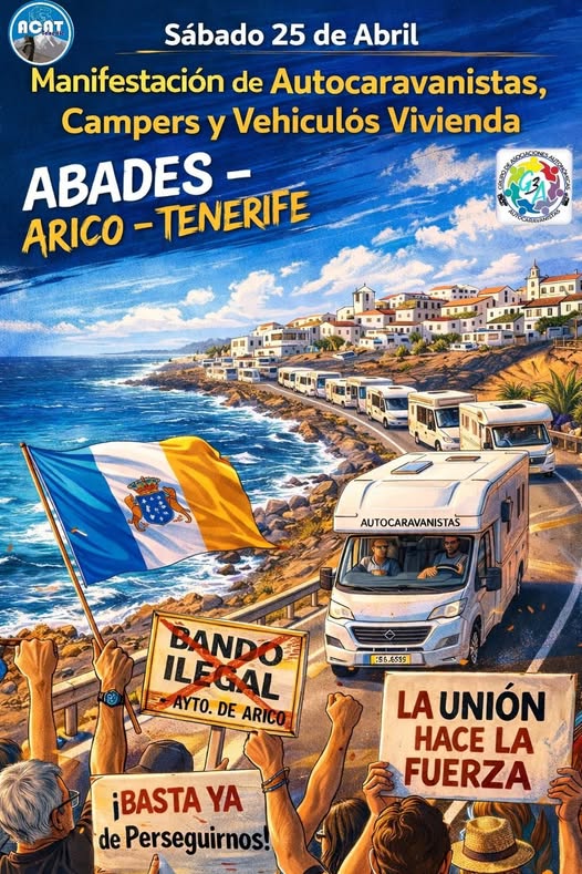 LA MANIFESTACIÓN PASARÁ POR ABADES (ARICO)