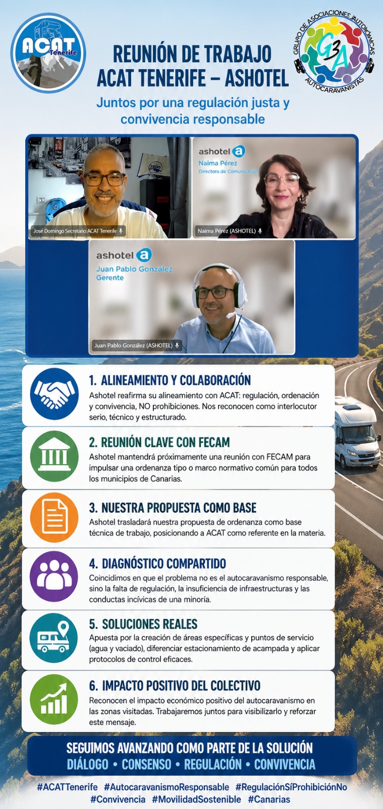 REUNIÓN DE TRABAJO ACT TENERIFE – ASHOTEL