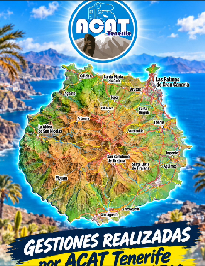 Gestiones realizadas por ACAT Tenerife en Gran Canaria