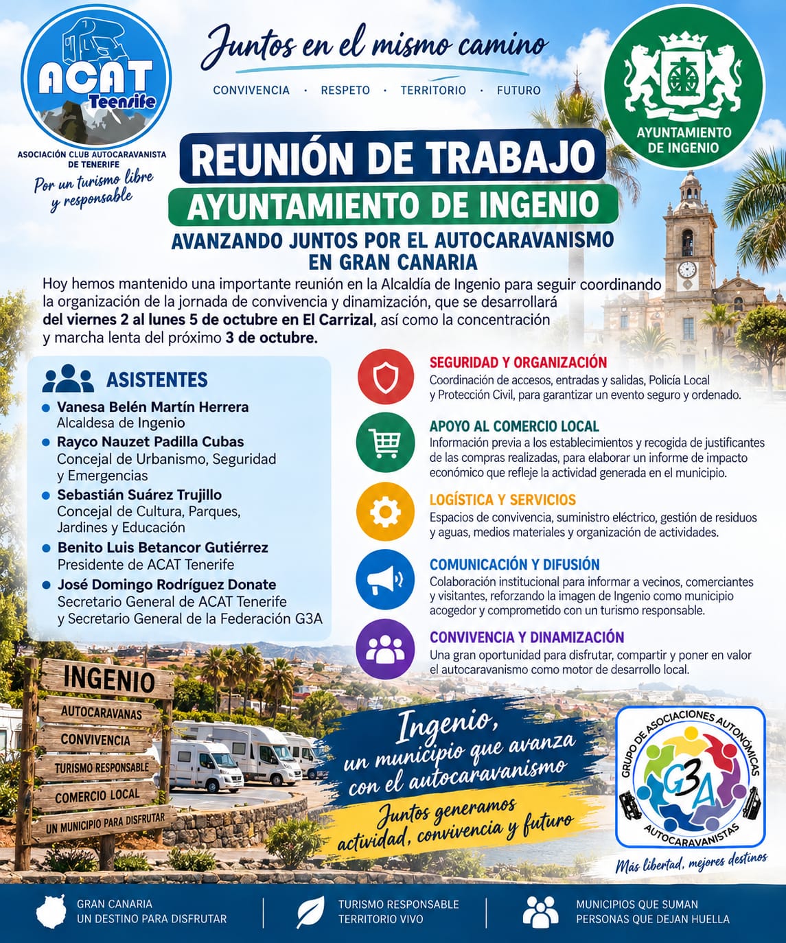 Reunión con el Ayuntamiento de Ingenio