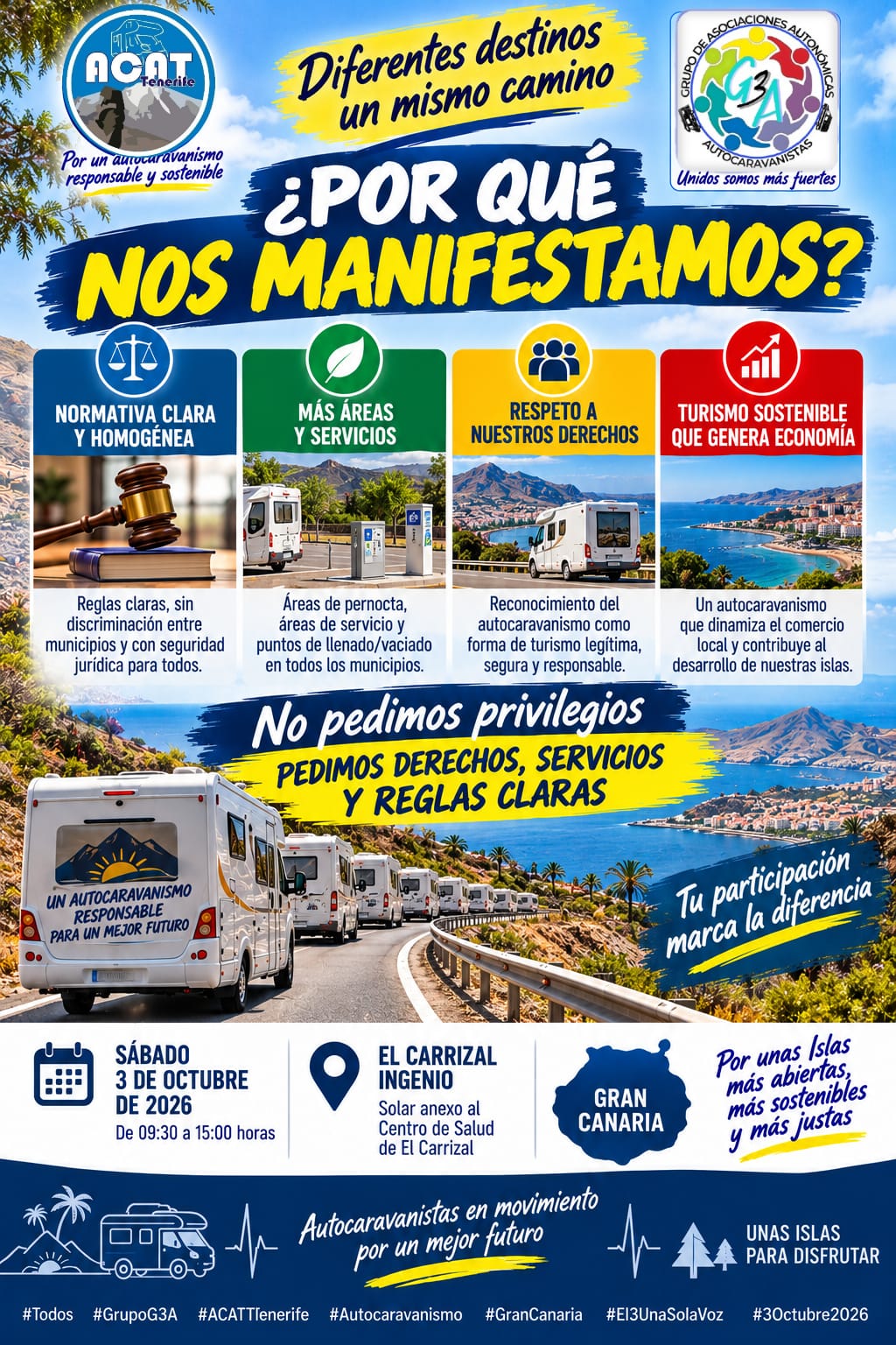 ¿POR QUÉ NOS MANIFESTAMOS?