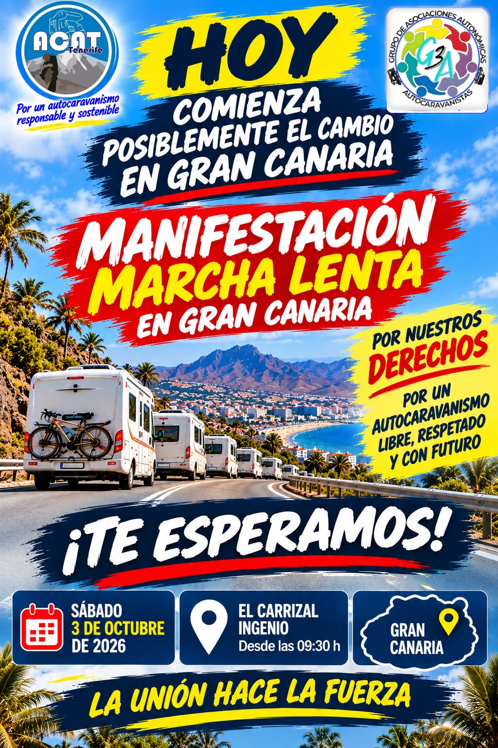 ¡HOY COMIENZA POSIBLEMENTE EL CAMBIO EN GRAN CANARIA!